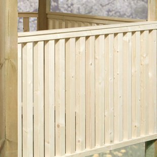 Weka Balustrade Onbehandeld Voor Prieel 656 88x190cm
