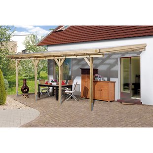 Weka Carport Terraskap 671 Gr.5 579x279cm