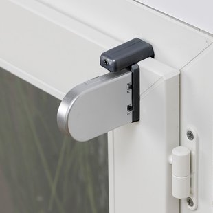 Madeco Jaloeziehouder + Dichting Metaal Versterkt Antraciet U20/ Zonder Boren 2st