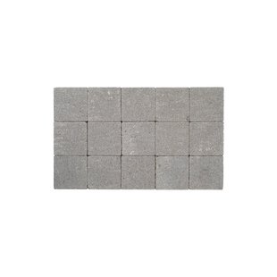 Cobo Buitentegel Garden - Antraciet - Getrommeld - 15x15 Cm