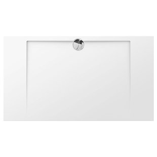 Allibert - Douchebak - Slim 160 X 90 Cm - Polybeton - Wit