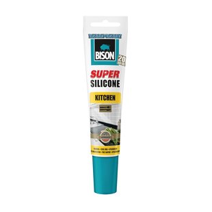 Bison Siliconenkit Super Silicone Kitchen Transparant 150ml