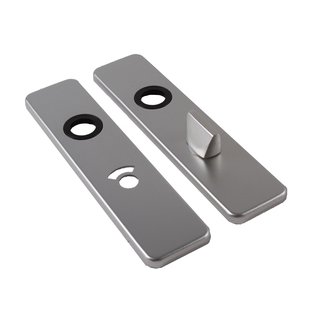 Ami Klikschild Wc 185/44 63/8mm Recht Aluminium F1