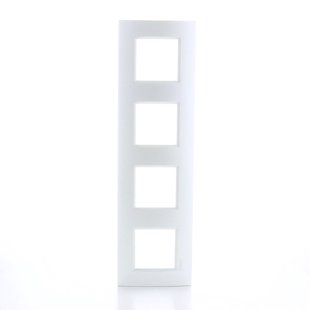 Bticino Afdekplaat 4x2 Modules 71mm Zilver