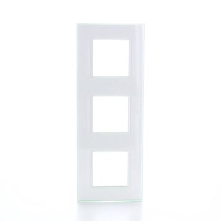 Bticino Afdekplaat 3x2modules 71mm Aqua Livinglight Wit