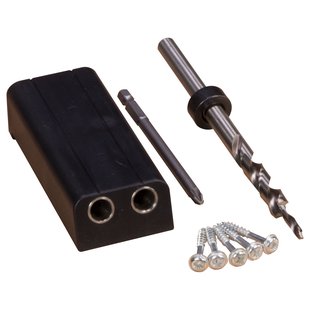 Cando Spiraalhoutboor Set Schroefverbinding Massieve Panelen - Diam. 3-10mm