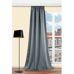 Verduisterend Kant En Klaar Gordijn Donkergrijs 140 X 250 Cm