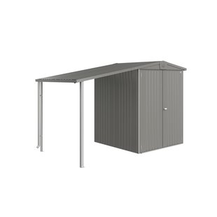 Biohort Afdak Voor Tuinhuis Europa 2,3,4a Kwartsgrijs Metallic