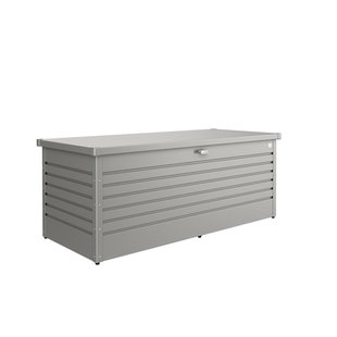 Biohort Kussenbox Hobbybox 180 - Metaal - Kwartsgrijs-metallic - 181x79x71cm