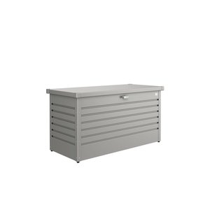 Biohort Kussenbox Hobbybox 130 - Metaal - Kwartsgrijs-metallic - 134x62x71cm
