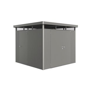 Biohort Extra Deur Highline, Panorama En Avantgarde Kwartsgrijs Metallic 76x182cm