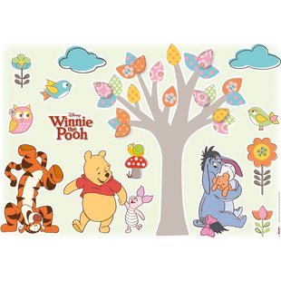 Sticker Winnie Pooh Naturel Lovers