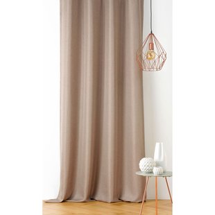 Amsterdam Lichtdoorlatend Kant En Klaar Gordijn Taupe 145 X 240 Cm