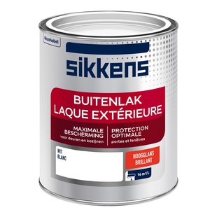 Sikkens Buitenlak Hoogglans Wit 750ml