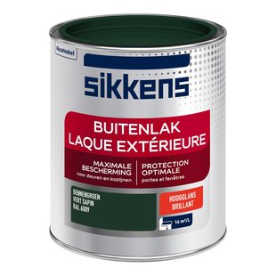 Sikkens Buitenlak Hoogglans Ral 6009 750ml