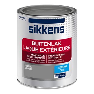 Sikkens Buitenlak Zijdeglans Loodgrijs 750ml