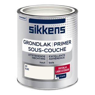 Sikkens Grondlak Buiten Wit 750ml