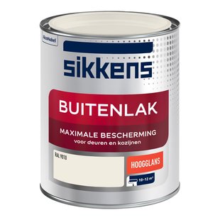 Sikkens Buitenlak Hoogglans Ral 9010 750ml