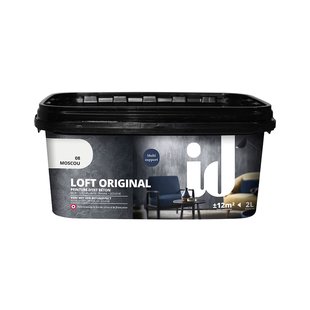 Les Decoratives Loft Original Muurverf - Nuance - Moscou - 2l