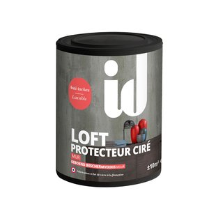 Les Decoratives Loft Muurverf - Satijn - Transparant - 1l