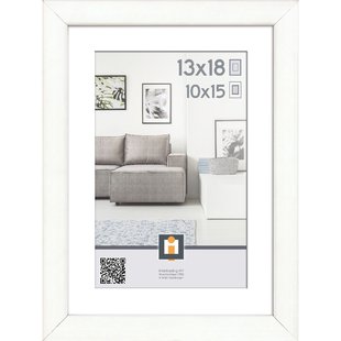 Goteborg L11 Fotolijst Wit Hout13x18cm
