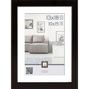 Goteborg L11 Fotolijst Zwart Hout 13x18cm