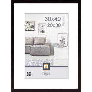 Fotolijst Madrid Zwart 30x40cm