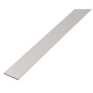 Alberts Plat Profiel - Aluminium Zilver - 40x3mm 1m