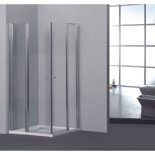 Allibert Twee Zwaaideuren Priva Hoekinstap 80x80x190cm Chroom