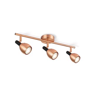 Home Sweet Home Spot Led Novi Koper/zwart 3x5,8w