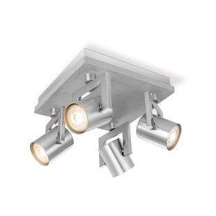 Home Sweet Home Spot Led Concrete Grijs 4x5,8w