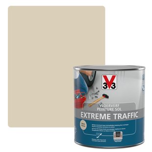 V33 Vloerverf Extreme Traffic Steen Zijdeglans 500ml