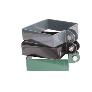 Giardino Eindklem Voor Poortpaal Vierkant Antraciet 8 Cm