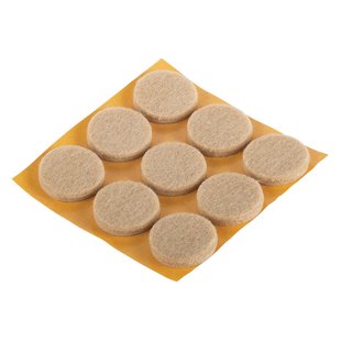 Fix-o-moll Parketglijders Bigduo Zelfklevend 25mm 9 St