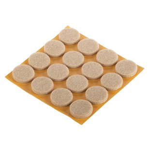 Fix-o-moll Parketglijders Bigduo Zelfklevend 22mm 16 St