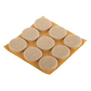 Fix-o-moll Parketglijders Bigduo Zelfklevend 28mm 9 St