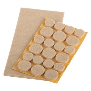 Fix-o-moll Parketglijders Bigduo Zelfklevend 22 St