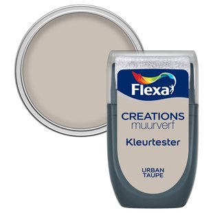 Flexa Creations Verftester - Mat - Urban Taupe - 30ml