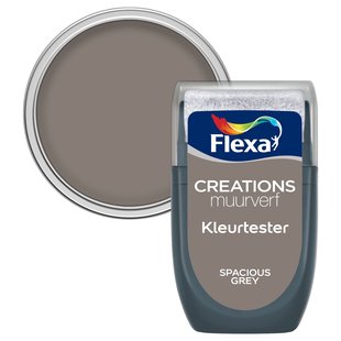 Flexa Creations Verftester - Mat - Spacious Grey - 30ml