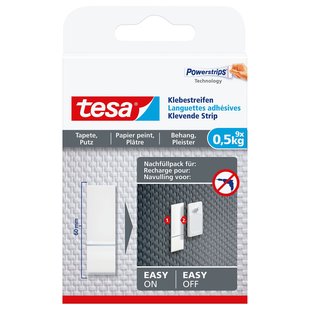 Tesa Powerstrips 77770 Behang En Pleister Plak Tab 500g 9 Stuks