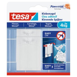 Tesa Powerstrips 77766 Lijmnagel Voor Tegels En Metaal 4kg