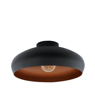 Eglo Plafondlamp Mogano Zwart Koper ⌀40cm E27