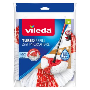 Vileda Turbo Navulling 2-in-1 Microvezel 1st