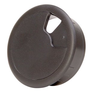 Kopp Kabeldoorvoer Bureau 60mm Zwart