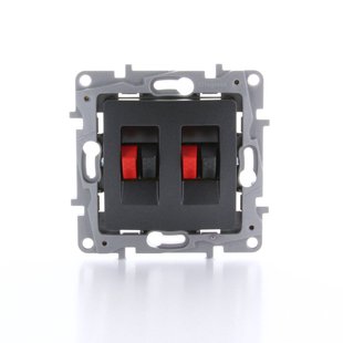 Legrand Luidsprekeraansluiting Niloé 2 Ingangen Antraciet