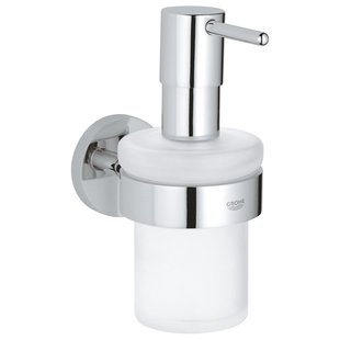 Grohe Zeepdispenser Essentials Met Houder Chroom
