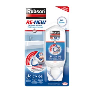 Rubson Voegkit Stralend Sanitair Renew 80ml Wit