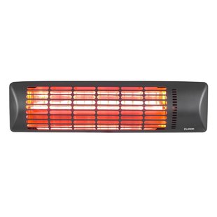 Eurom Terrasverwarmer Q-time Golden 1800 - Wandmontage - 1800w - Zilver