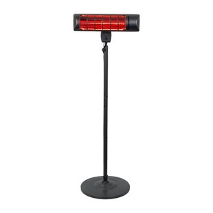 Eurom Terrasverwarmer Q-time Golden 1800s - Staand - 1800w - Zilver