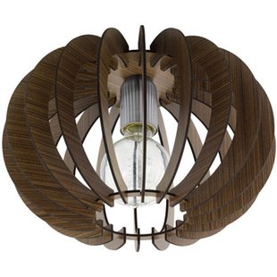 Eglo Wand- En Plafondlamp Stellato Bruin